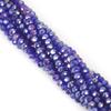 6mm Flat Glass Crystal Beads - DIY Plated Color Abacus Loose Beads for Accessories