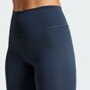 Adidas SS25 Mid-Rise Yoga Breathable Comfortable Versatile Sports Long Pants Women Pants Dark-Blue JI8360