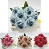 Romantic Rose Artificial Flowers For Wedding And Photography Backdrops