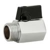 1/2 Inch Mini Copper Ball Valve, Internal & External Threads, Pneumatic Switch