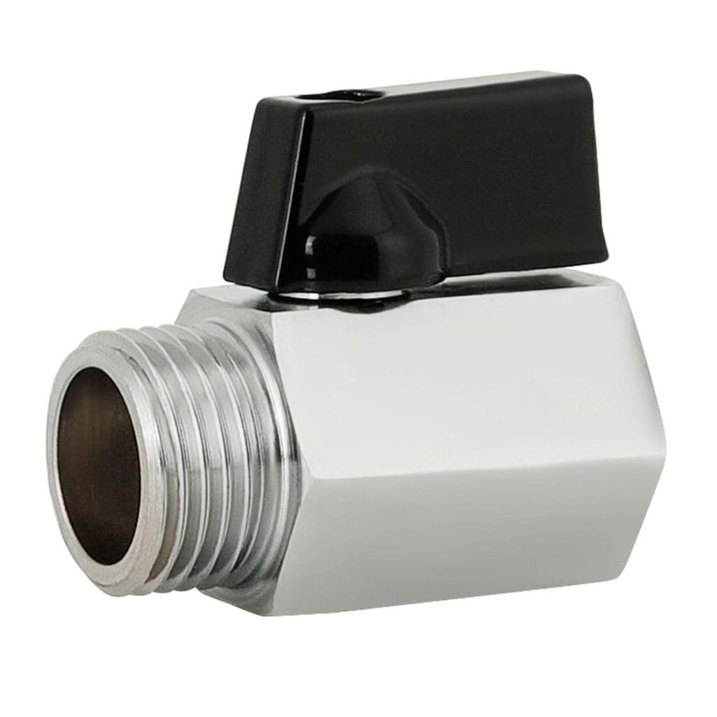 1/2 Inch Mini Copper Ball Valve, Internal & External Threads, Pneumatic Switch
