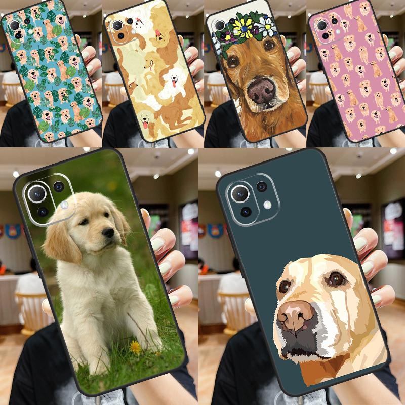 Golden Retriever Dog Funda For POCO F6 X6 Pro X5 X3 F3 F5 M6 M5s Xiaomi 14 Ultra 12 13 Lite 11T 12T 13T Pro Case