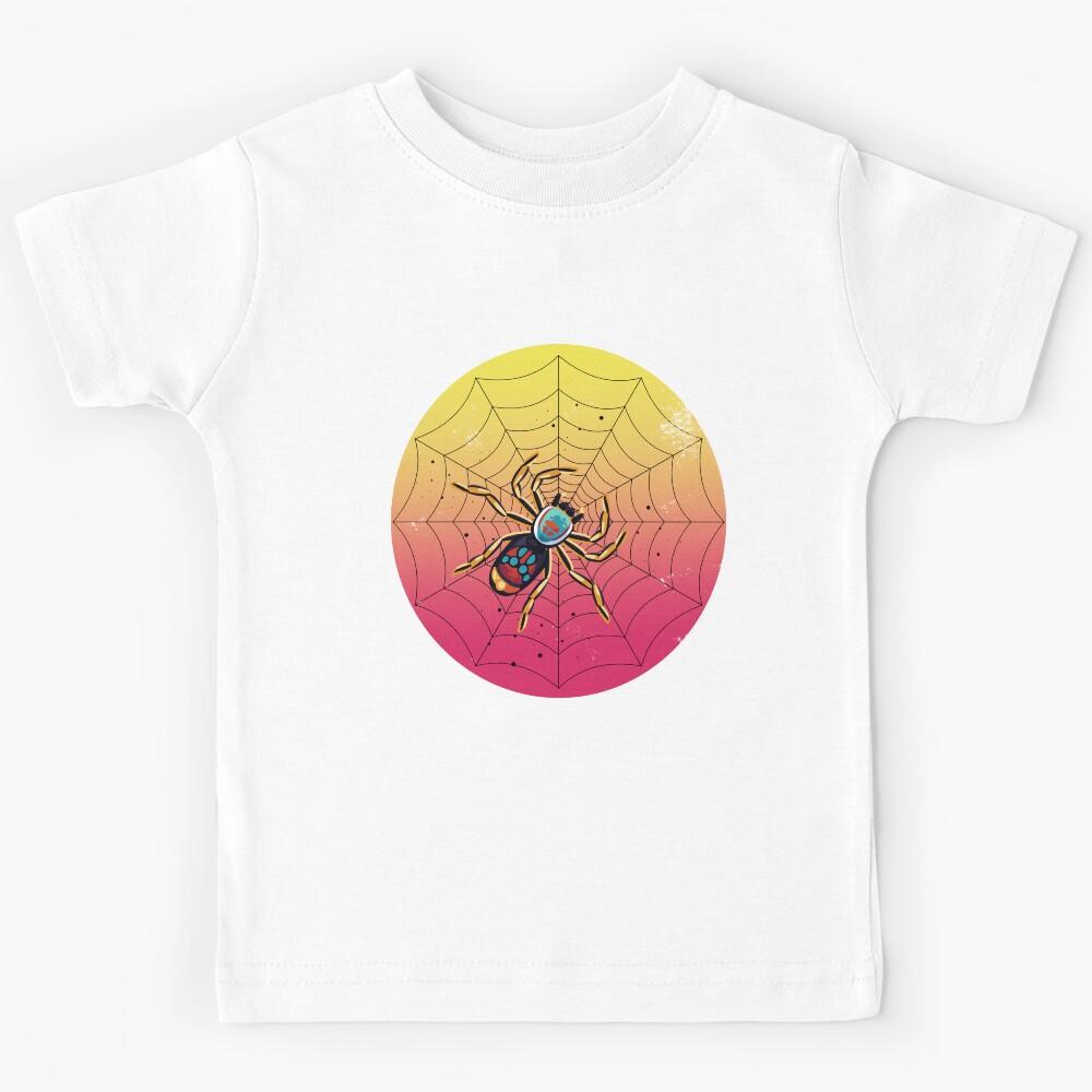 Spider t shirt design Kids T-Shirt 120
