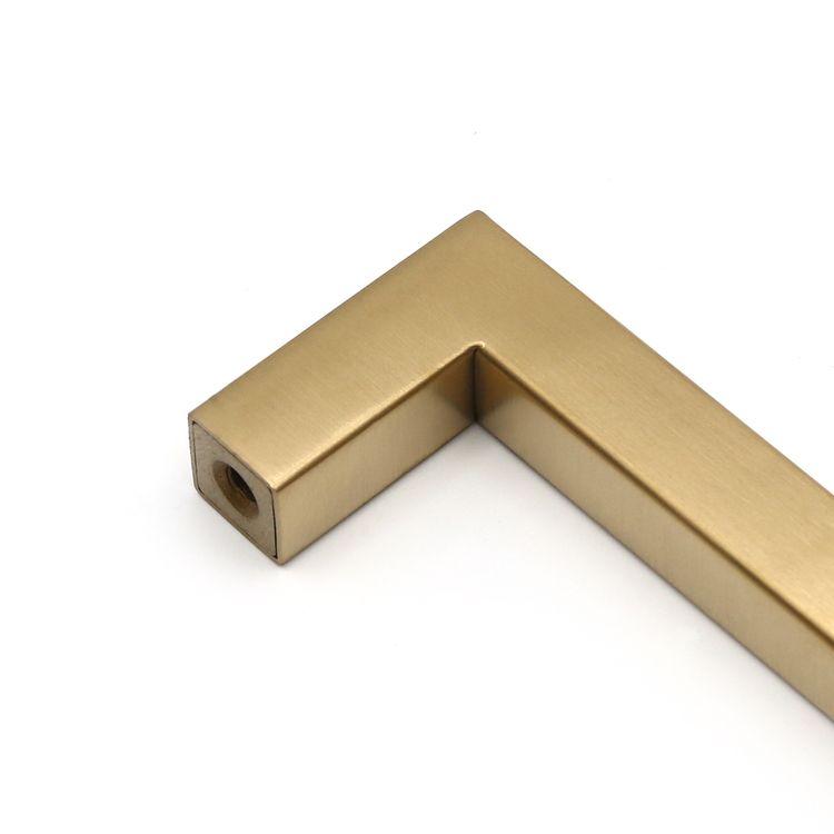 Modernes Möbelstück Edelstahlgriff Schrank Quadratischer t-Griff Küchen-Edelstahl-Türgriff
