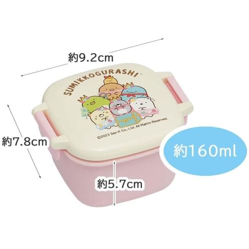 Skater Bento Box Mini 160ml Pouzdro na dezerty Držák na příbory Malá myčka nádobí Mikrovlnná trouba OK Sumikko Gurashi Mole House Made in Japan RC1A-A