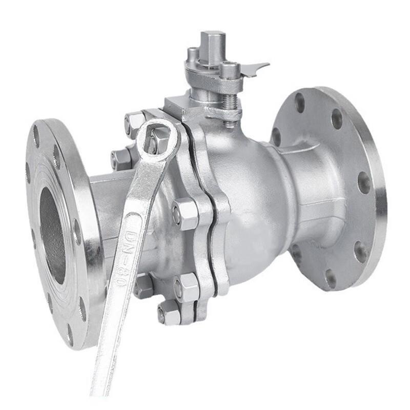 Tuoge 316L Hard Seal Stainless Steel Flange Ball Valve