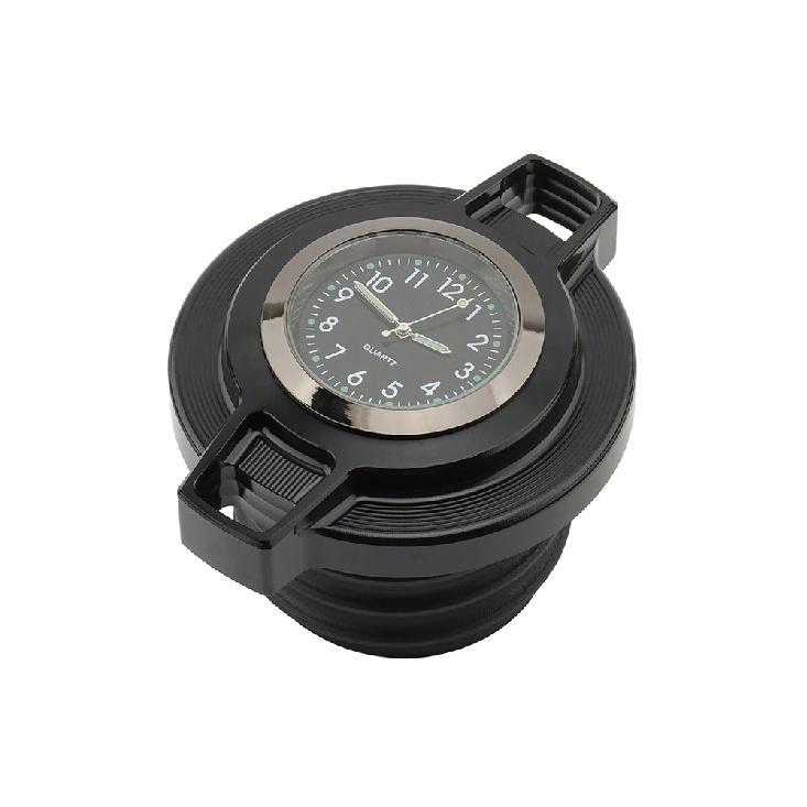 

Мотоциклетные колпачки для масла и газа, крышка топливного бака с часами для Harley Sporster XL 883 1200 Softail Fatboy Road King Dyna FXD 1996-2023 чёрный