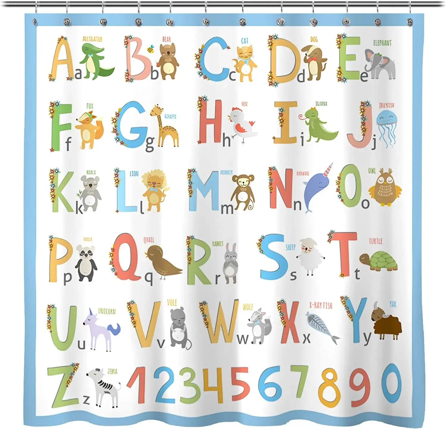 

Creative Element Periodic Table Shower Curtain Modern Style Chemical Digital Pattern Bathroom Supplies Cloth Curtains Decoration 90X180cm