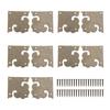 10PCS One Sided Antique Decorative Box Corner  Corner Protectors