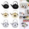Coffee Teas Pots Water Kettles Stainsless Steel Teapots with Infuser for Kitchen