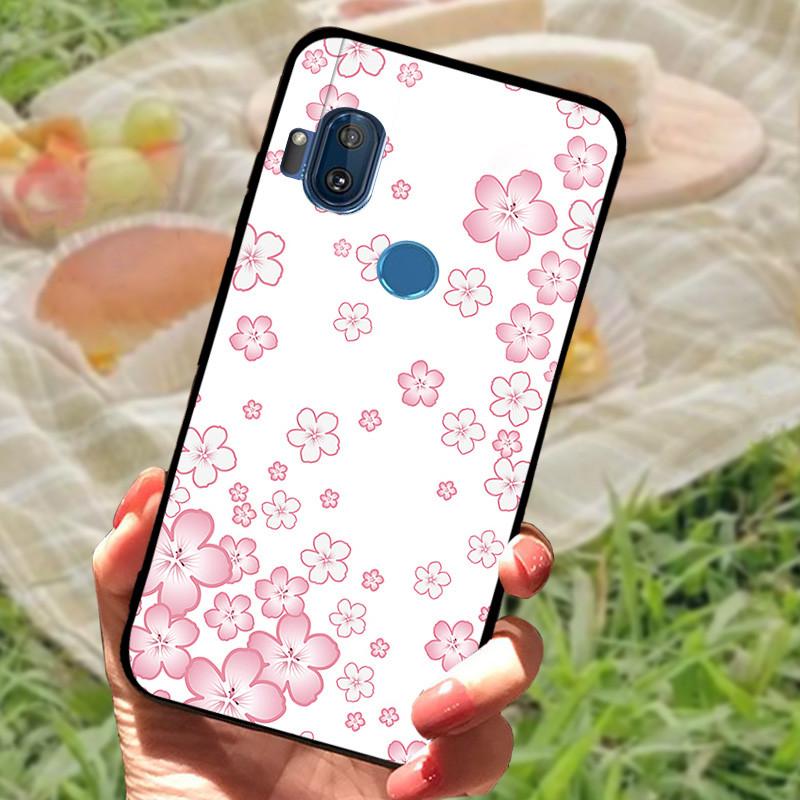 For Moto One Hyper Case Cover For Moto OneHyper Silicone Soft Marble Black Bumper Funda Coque for Moto One Hyper Protective Capa