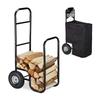 Outdoor Camping and Indoor Firewood Storage Rack