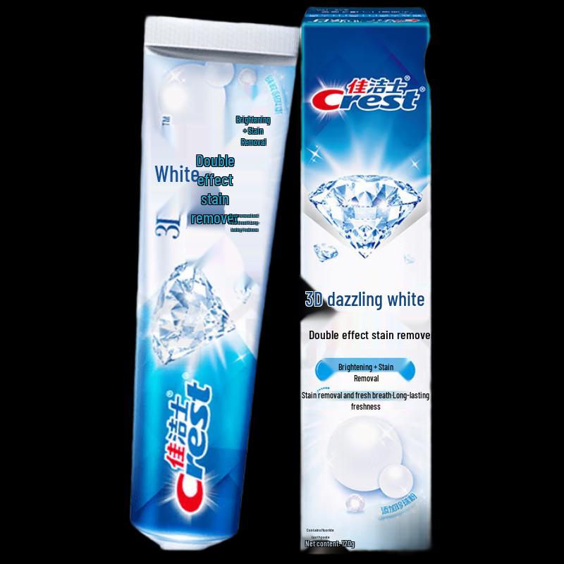 

Crest 3D White Dual Action Whitening Toothpaste (3-Pack)