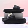 Summer new simple outdoor women's comfortable thick-bottomed indoor non-slip one-word slippers