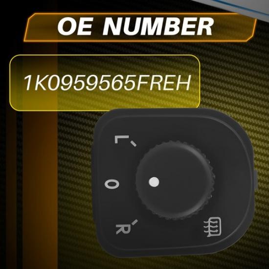 Power Mirror Switch Control Button For Volkswagen Tiguan 2009-2016 1K0959565FREH