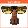 Figurine Moose Unique Phone Glasses Stand For Desk Home Office Table Storage