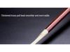 Extra Long Solid Wood Shoehorn with Copper Handle – Sandalwood & Rosewood, Ideal for Elderly Use