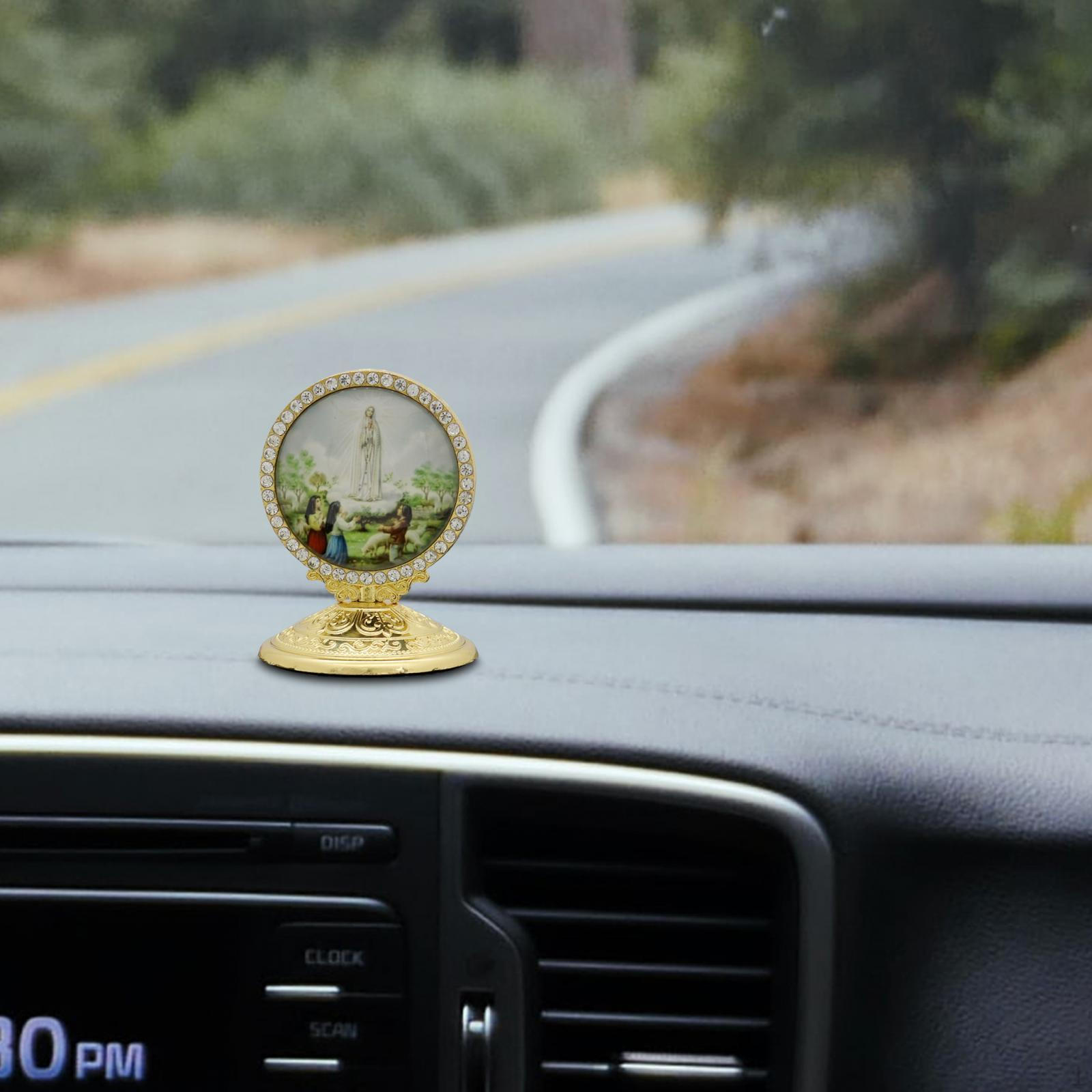 

Рождественские украшения Автомобильные металлические украшения Многоцелевой цинковый сплав Коллекционный домашний настольный Style D