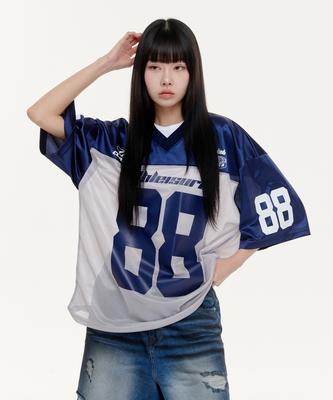 RAW LAB 88 Football Mesh Jersey - Grey