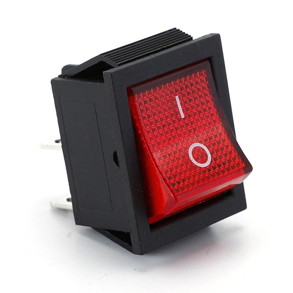 Pack Of 4 Rocker Switches With LED Indicators Light Accessory for Easy Operations In Various Electrical Circuits