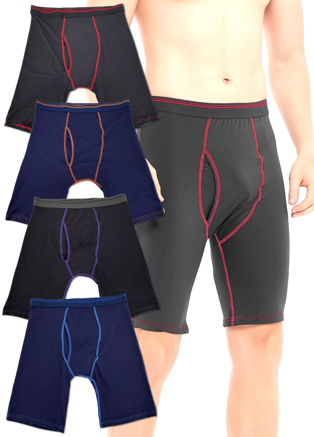 

Chebarian Boxer быстросохнущие боксеры нижнее белье шорты-боксеры открытые открытые боксеры стрейч зимние взрослые зимние быстросохнущие боксеры открытые спереди черное нижнее белье