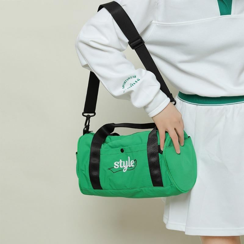 Waterproof Nylon Crossbody Bag Spring/Summer Boston Cylinder Bag Horizontal Pillow Bag Fashion Handbag