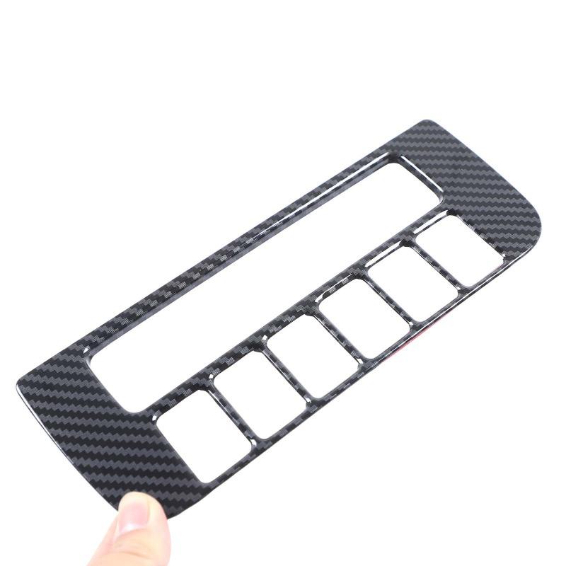 ABS Car Center Console Air Conditioning Switch Panel Frame Cover Trim Sticker For Mitsubishi Outlander 2019-2025 Car Accessories