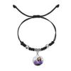 1Pc Stitch Blue Cartoon Braided Cord Stretch Bracelet, Stitch Wristband