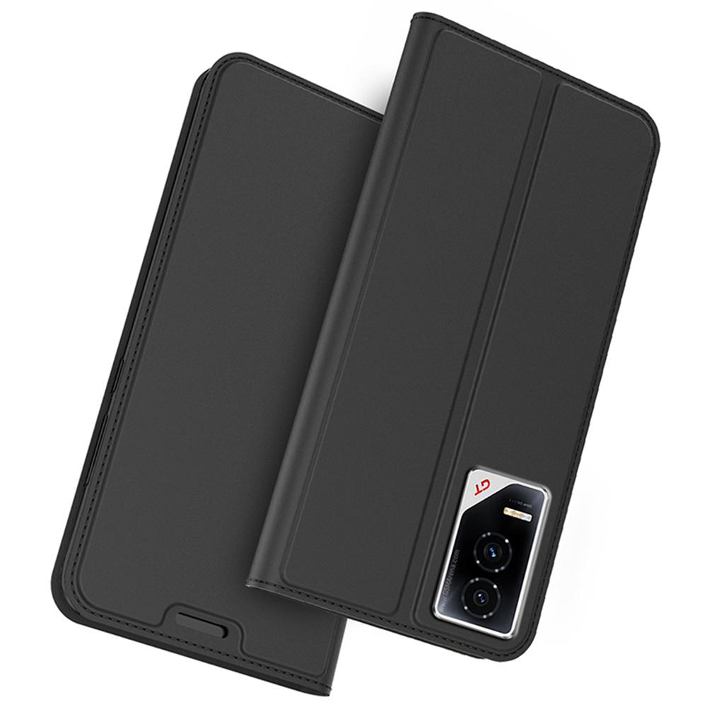 

For Honor GT Case PU Leather Phone Cover with Card Holder Stand Magnetic Closure Black