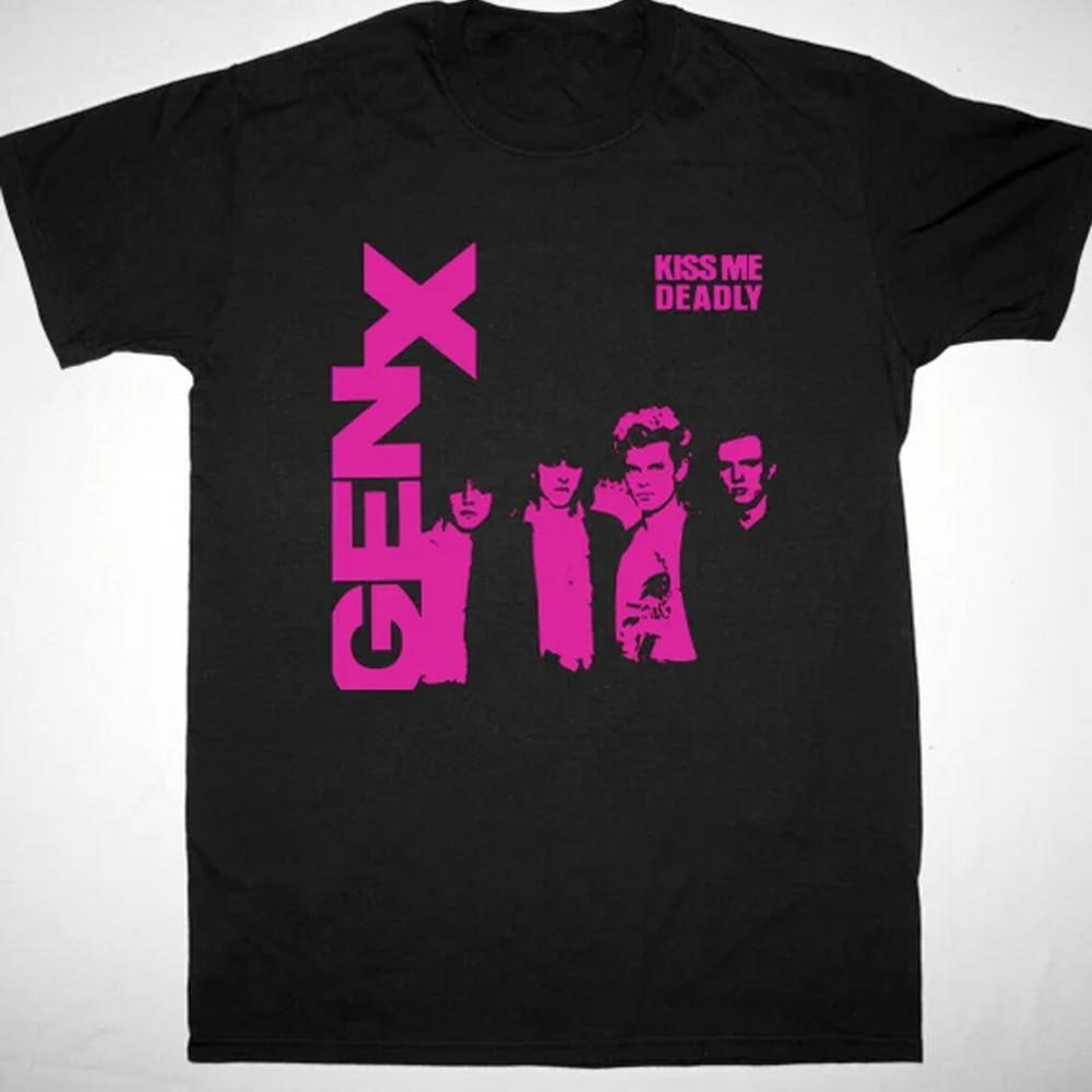 Generation X Band black  Unisex tee All sizes S to 345Xl Unisex T-Shirt S