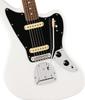 Fender Fender E-Gitarre Player II Rosewood Polar White mit Softcase Jaguar®, Griffbrett,