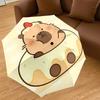 1PC Bear Donut Umbrella-8-Rib Reinforced, Automatic Open, Lightweight & Durable, Cute Fashion Accessory for Outdoor-Y0373