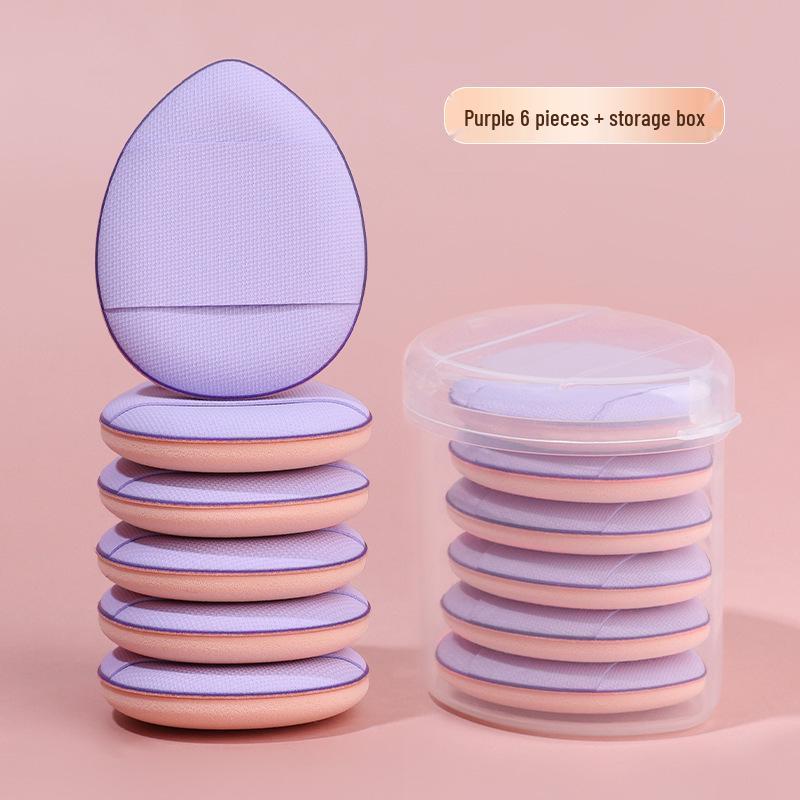 Dual-Use Finger Powder Puff Mini: Wet & Dry Foundation Sponge