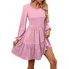 Women's  Short Sleeve Beach Dress Casual Dress
