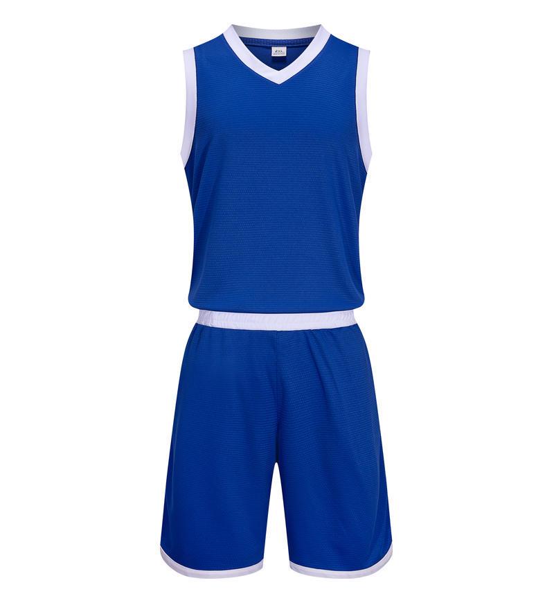 

Детские и взрослые быстросохнущие дышащие баскетбольные майки и тренировочные костюмы Kids 130 синий
