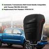Yunnergo PTR5735170 Automatic Shift Knob Handle for Tacoma TRD PRO 2016-2021 Black 2.7L L4 3.5L V6