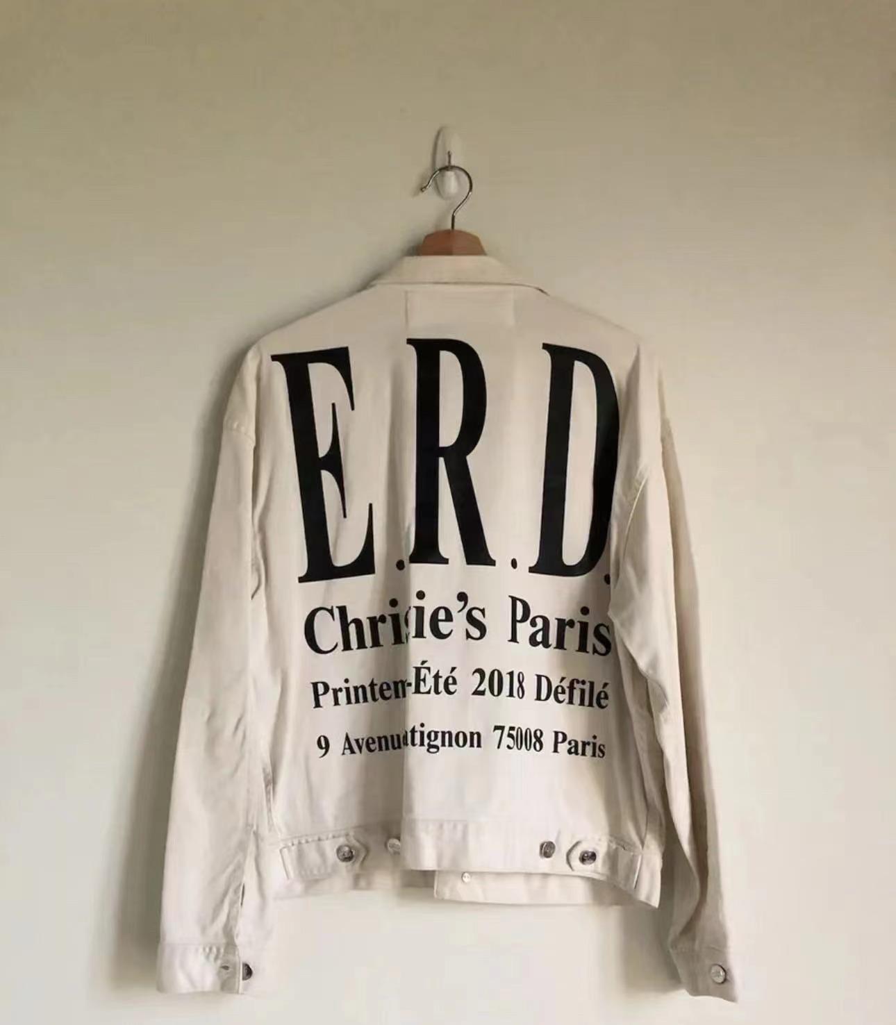 

Melancholic rich second generation rare show Christie s staff wash water white thin jacket XL слонова кістка