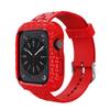 Silicone Watch Strap+Case for Apple Watch Ultra Band 49mm 45mm 41mm 44mm 40mm Sport Bracelet Cover Bumper iWatch 9 8 Se 7 6 5 4