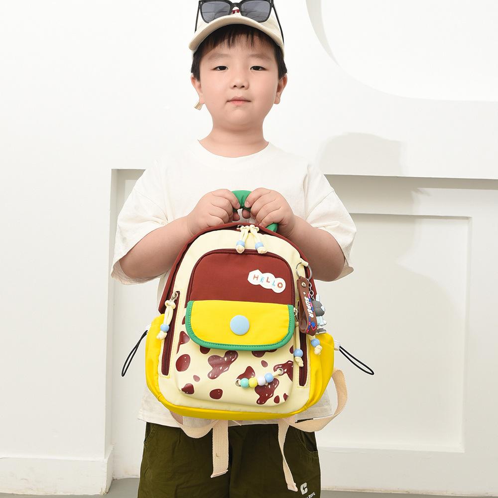 New Kindergarten Backpack Breathable Girls' Backpack Preschool Boys' Backpack