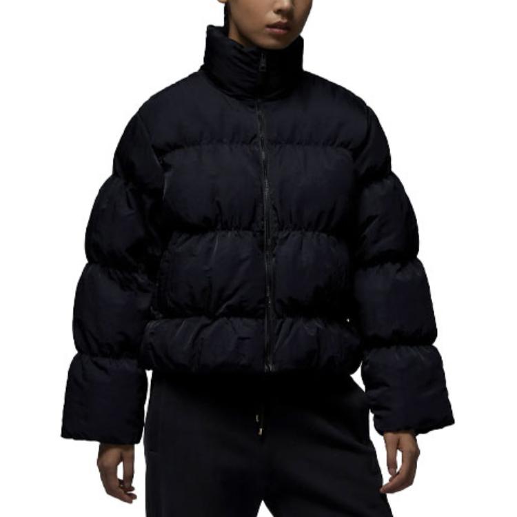 New Jordan Puffer Jackets Women's Black FB5150-010
