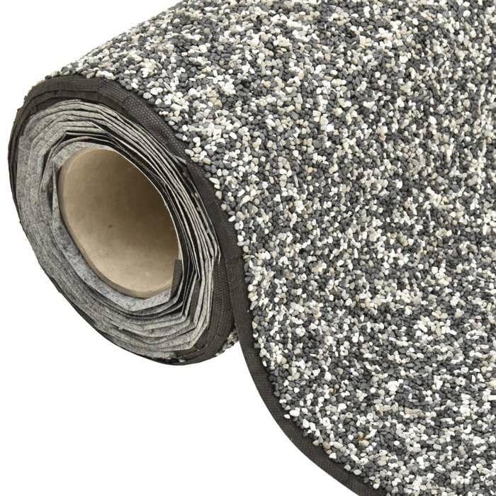 Stone Coating Roller - vidaXL - 100x40 Cm - Gray Color - Durable Material - Natural Design
