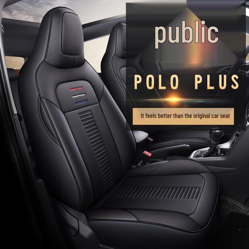 XM Custom Sports Leather Seat Cover for Volkswagen Polo Plus - All-Season, Perfect Fit
