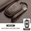 Leather Car Key Case Cover For BMW 3 4 5 6 Series X1 X2 X3 X4 X5 F10 F20 M3 M4 E34 E36 525 320i 2025 Key Shell Car Accessories