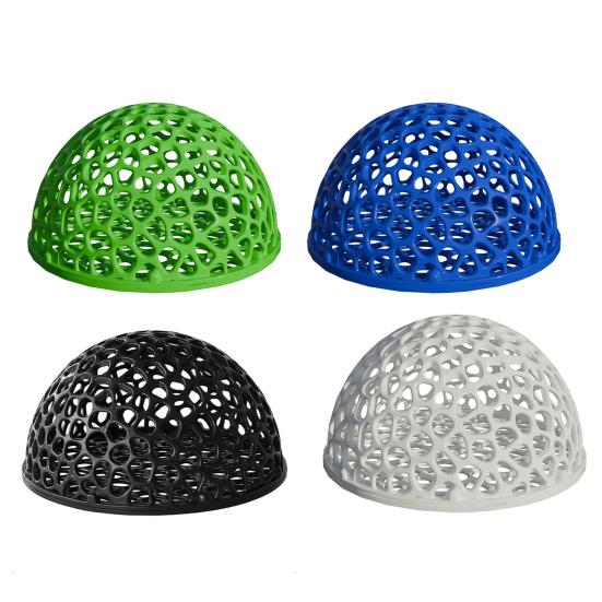 Aquarium Hideout Cave Shelter Fish Tank Decoration Hollow Hemispherical Hideout for Small Fish Shrimp Breeding Resting Playing