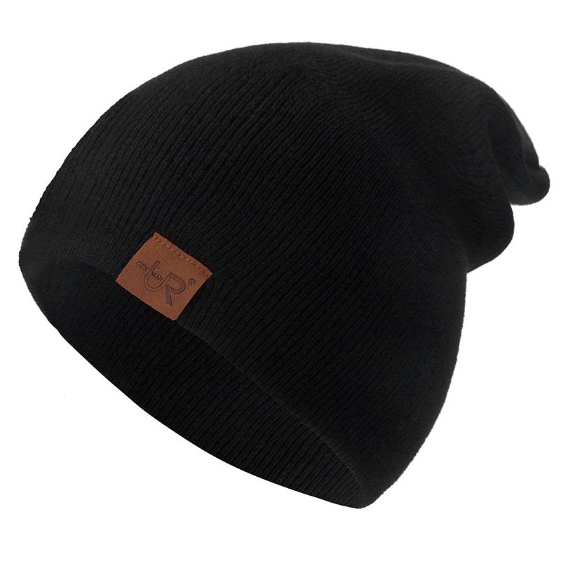 1 Pcs Unisex Beanie Hat Casual Beanie For Men & Women Warm Soft Knitted Hat Stylish Plain Daily Winter Hat