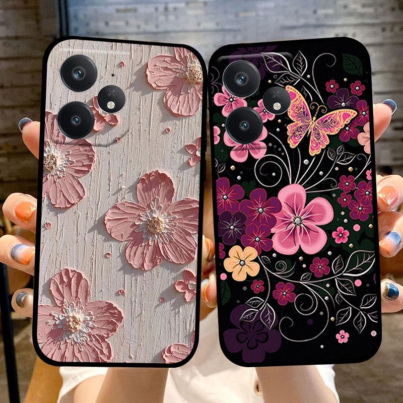 For Realme Neo 7 Case RMX5060 Color Painted Shockproof Soft Silicone Protective Fundas Coque For Oppo Realme Neo7 5G Phone Cover