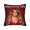 Mariah Carey Christmas Pillow Case Soft Pillow Cover Morden Pillowcases For Living Room Chair
