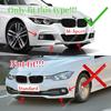 For BMW 3 Series F30 F31 M-Sport 330i 328i 340i 316d 325d 330d 2012-2018 Front Bumper Diffuser Splitter Spoiler Car Body Kits