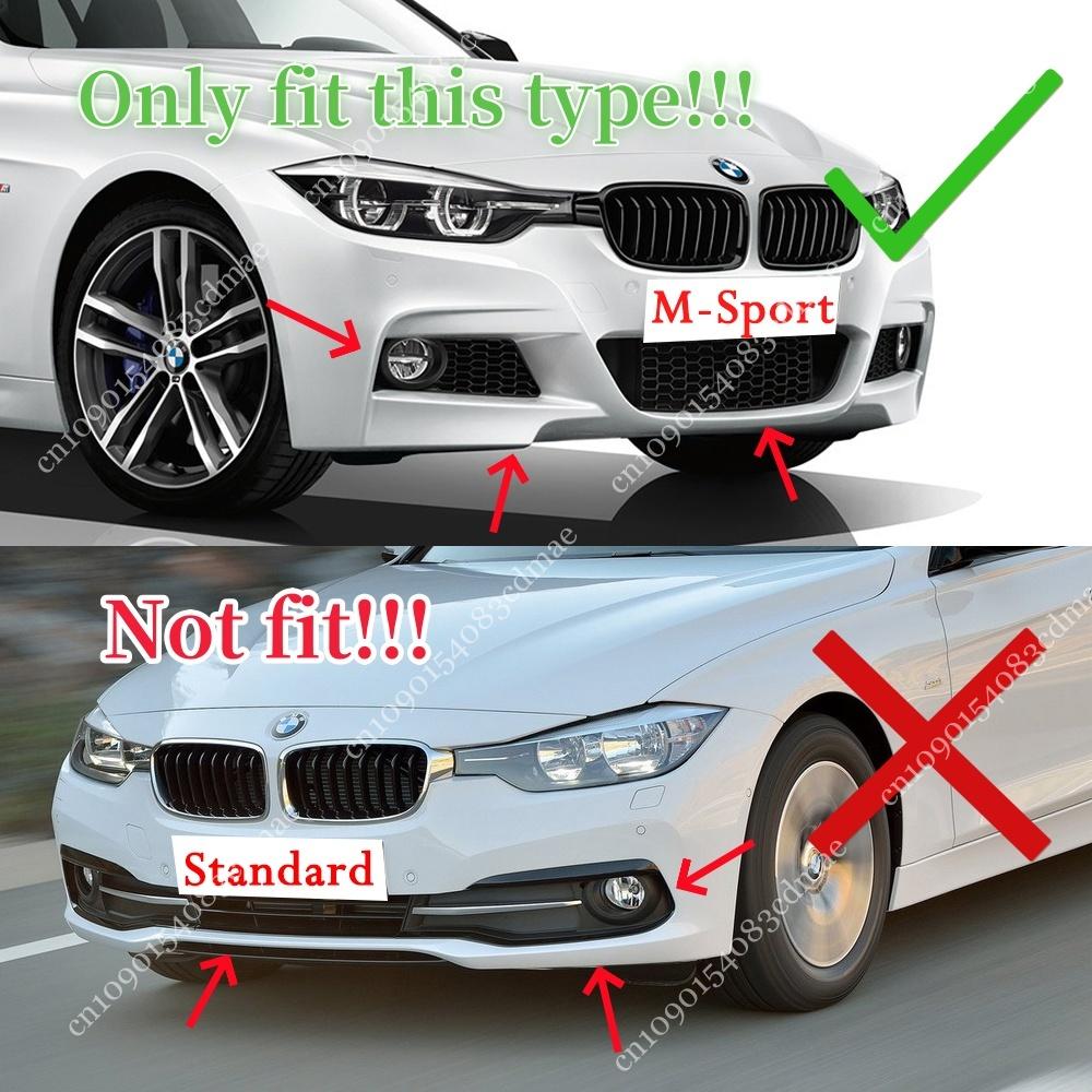 For BMW 3 Series F30 F31 M-Sport 330i 328i 340i 316d 325d 330d 2012-2018 Front Bumper Diffuser Splitter Spoiler Car Body Kits