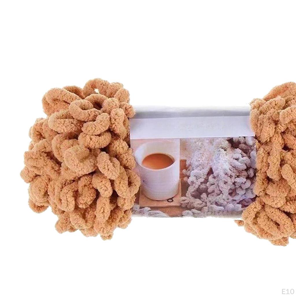 Dickes Wollgarn Voluminös Weich Sommer DIY Häkeln Armstricken Kissen Decke Stricken für